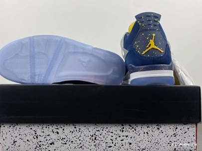 Cheap MAX Retro 4 Michigan Jordan Soft 3938 AJ4- 1015